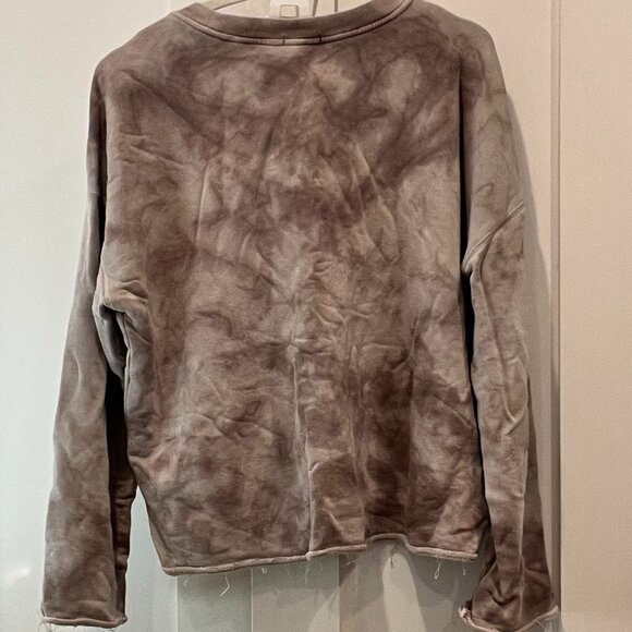 ATM Anthony Thomas Melillo Tie Dye French Terry Sweatshirt Size L - Picture 2 of 8